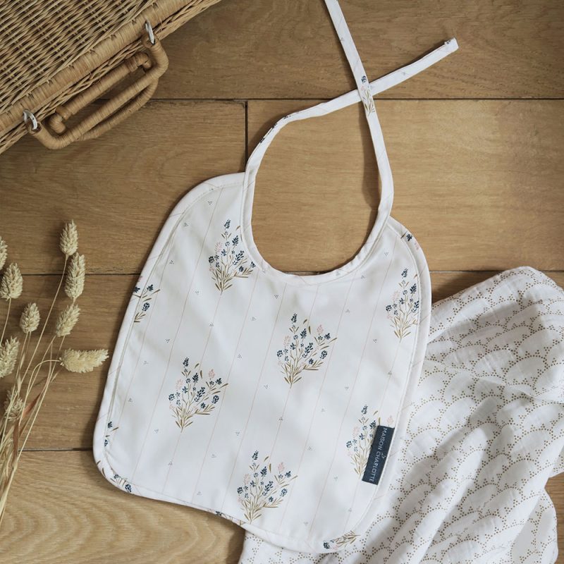 Bavoir bébé Madeleine Multi Maison Charlotte