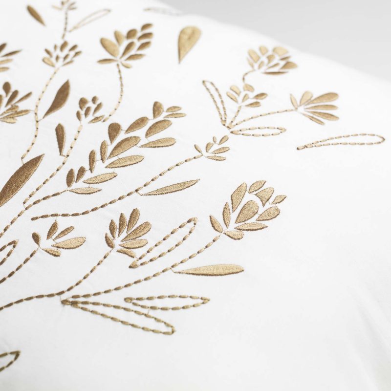 Zoom Embroidered Cushion Madeleine Maison Charlotte