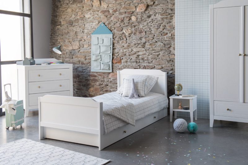Lit enfant Opéra Blanc Maison Charlotte - Ambiance
