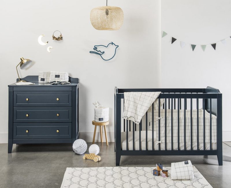 Baby cot Opéra Blue Maison Charlotte - Vibe