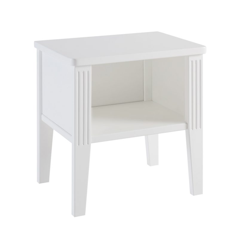 Table de chevet Opéra Blanc Maison Charlotte