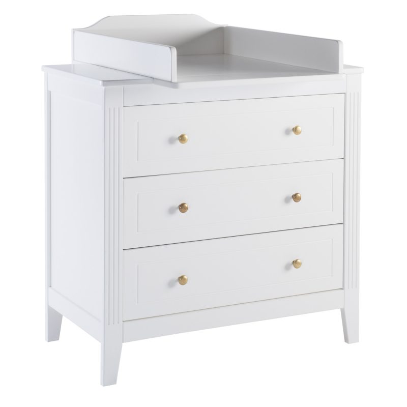 Chest of drawers Opéra White Maison Charlotte - With changing table