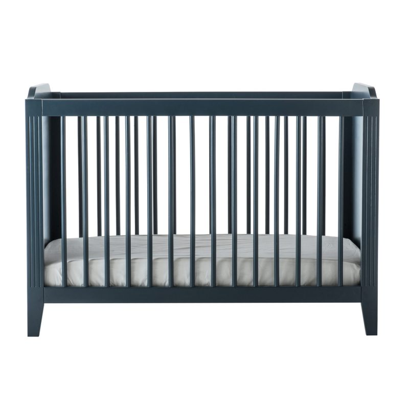 Lit Bébé Opéra Bleu Maison Charlotte - Face
