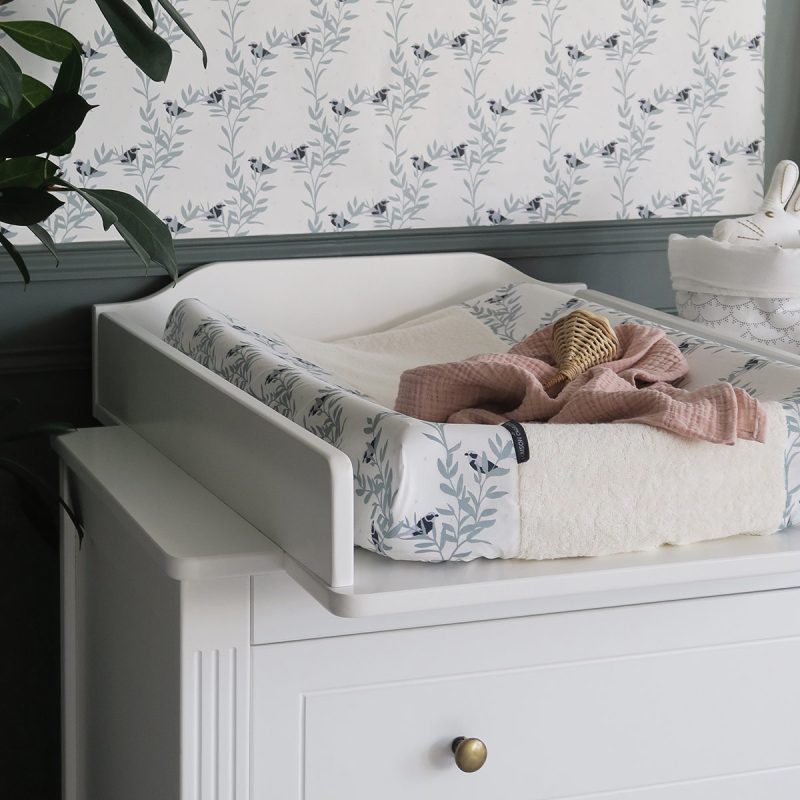 Commode Opéra avec plan à langer blanc Maison Charlotte