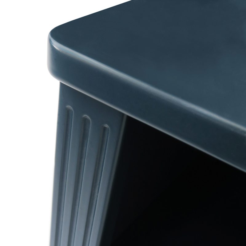 Détails Table de chevet Opéra Bleu Prestige Maison Charlotte
