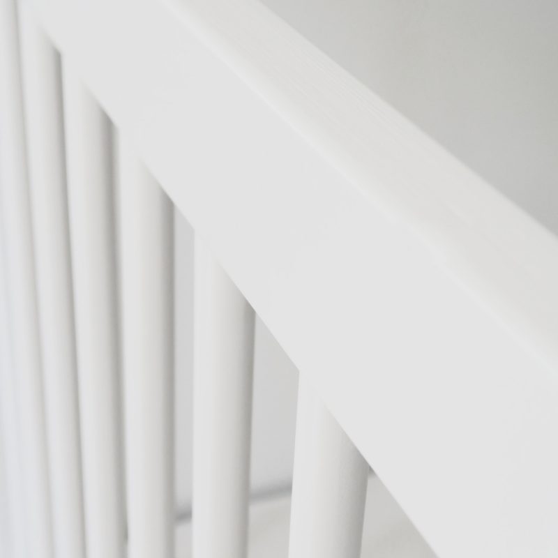 Détails Lit bébé Opéra Blanc Maison Charlotte