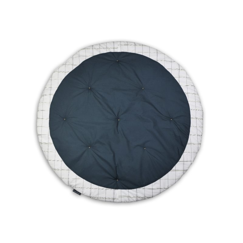 Saint-Honoré Round Awakening Mat Blue Maison Charlotte