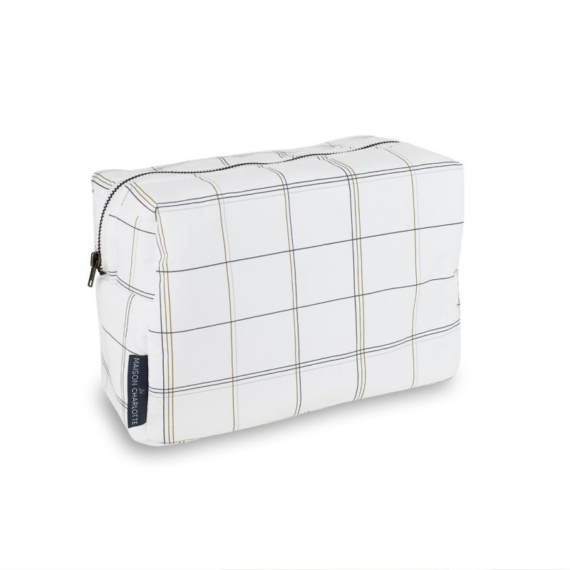 Saint-Honoré percale toiletry bag Maison Charlotte