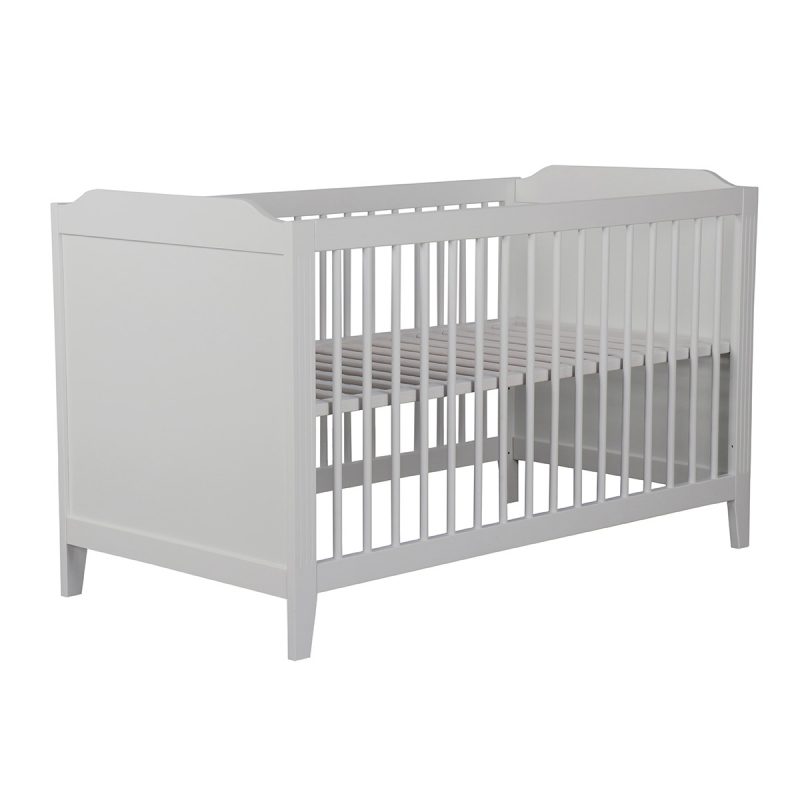 Lit bébé évolutif Opéra 70x140 Blanc Maison Charlotte