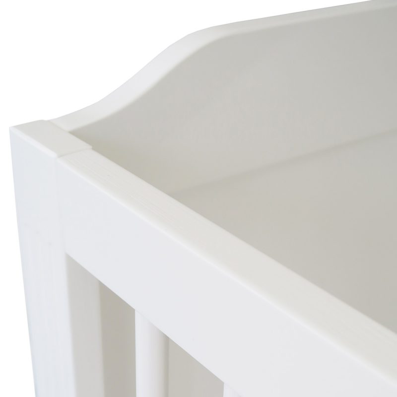 Lit bébé évolutif Opéra 70x140 Blanc Maison Charlotte