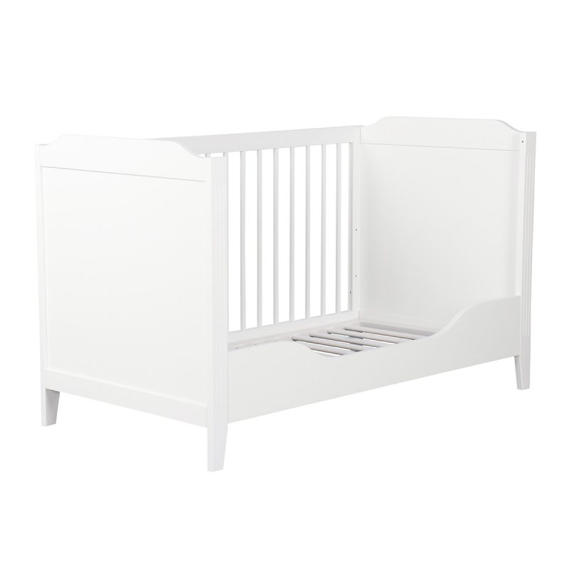 Lit bébé évolutif Opéra 70x140 Blanc Maison Charlotte