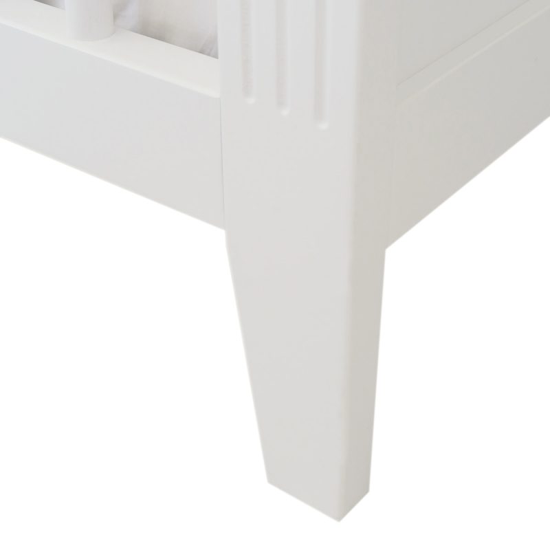 Lit bébé évolutif Opéra 70x140 Blanc Maison Charlotte