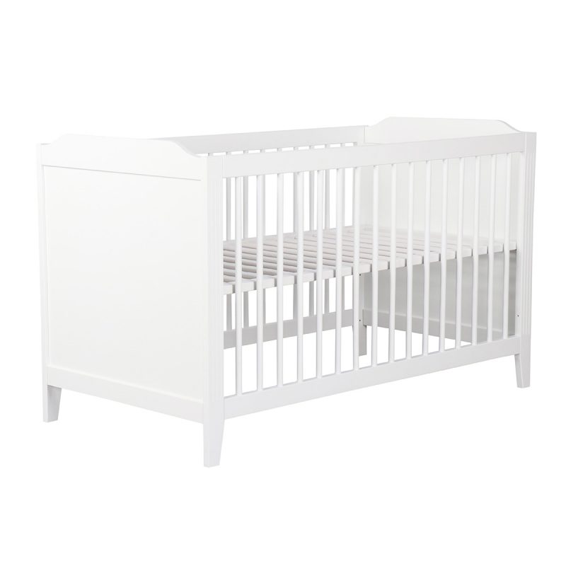 Lit bébé évolutif Opéra 70x140 Blanc Maison Charlotte