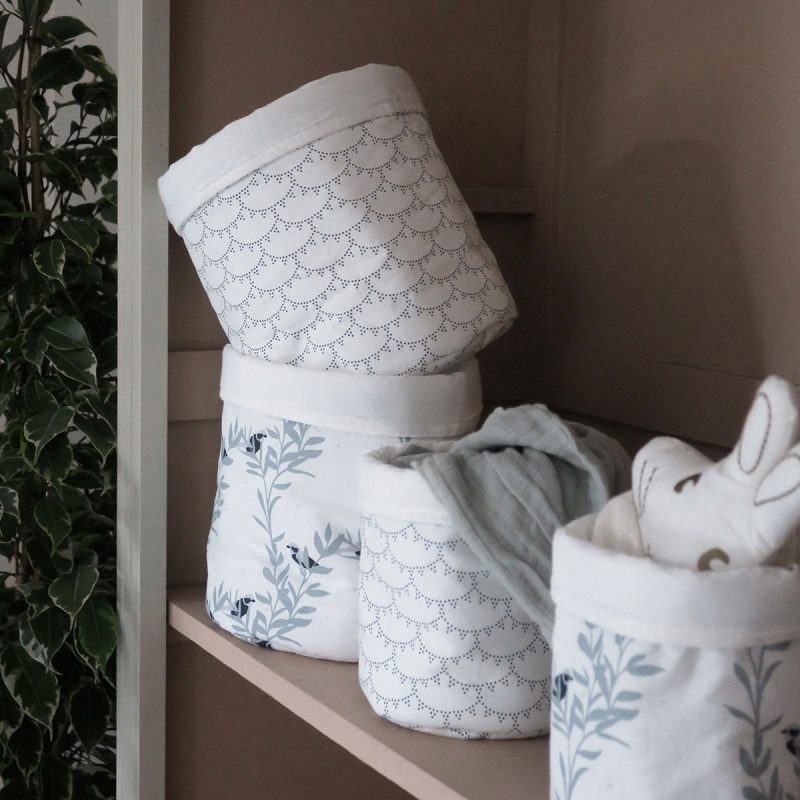 Monceau and Rivoli storage baskets Maison Charlotte