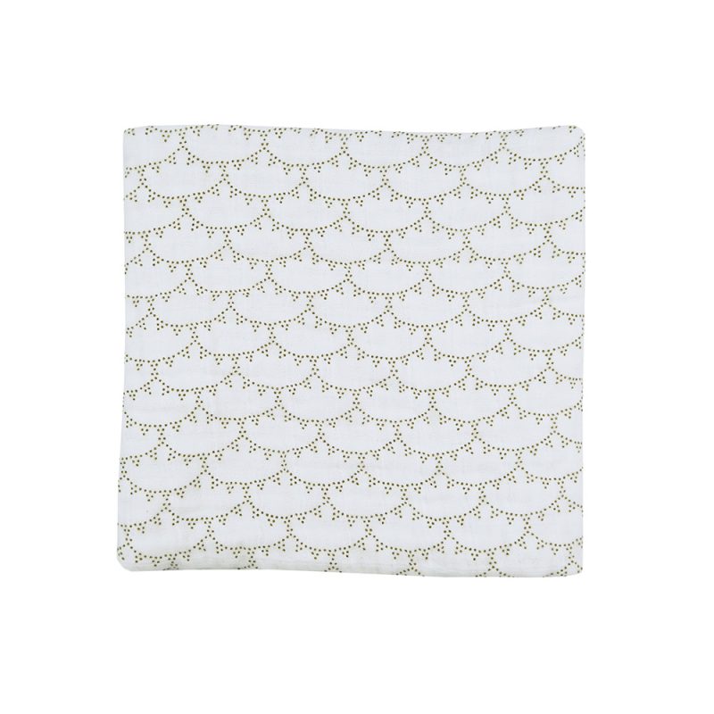 Rivoli bronze swaddle 70x70 Maison Charlotte