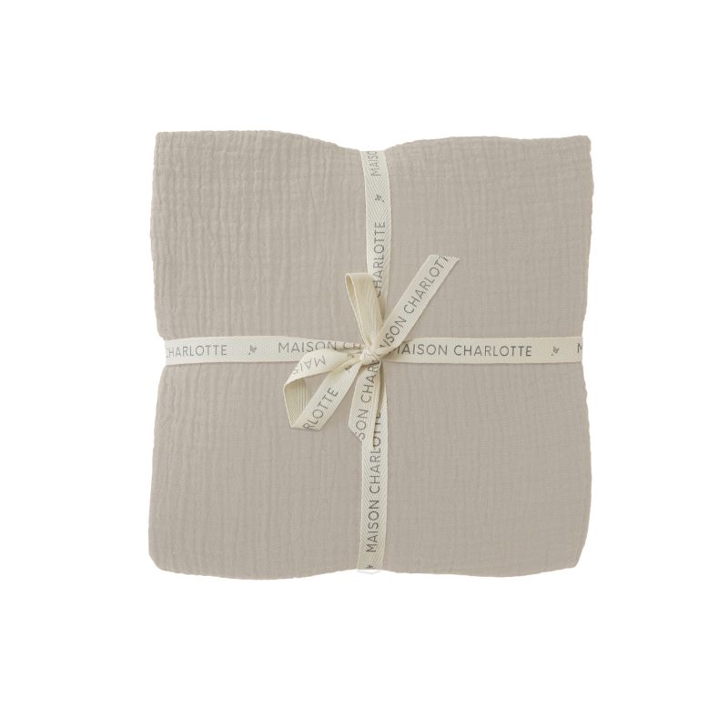 Drap housse beige