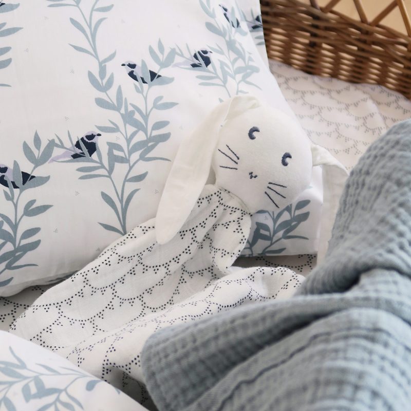 Doudou Edgar Rivoli Bleu Prestige Maison Charlotte