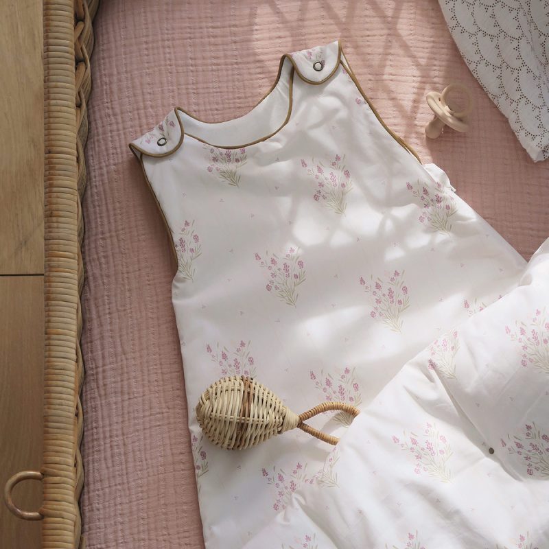 Baby sleeping bag Madeleine powder Maison Charlotte