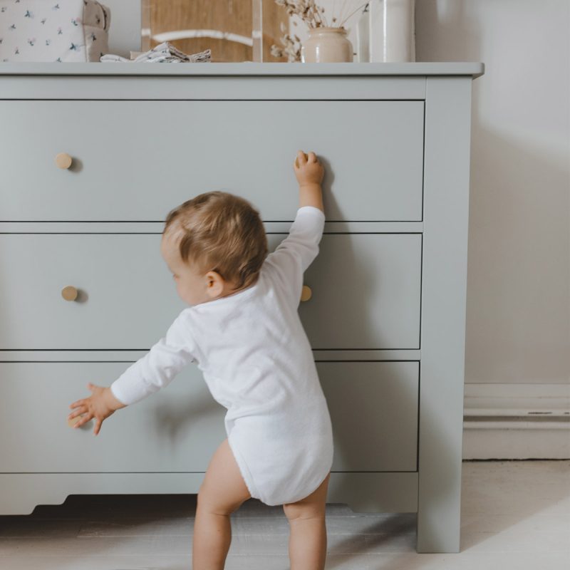 Montmartre Sage Green Chest of Drawers Maison Charlotte