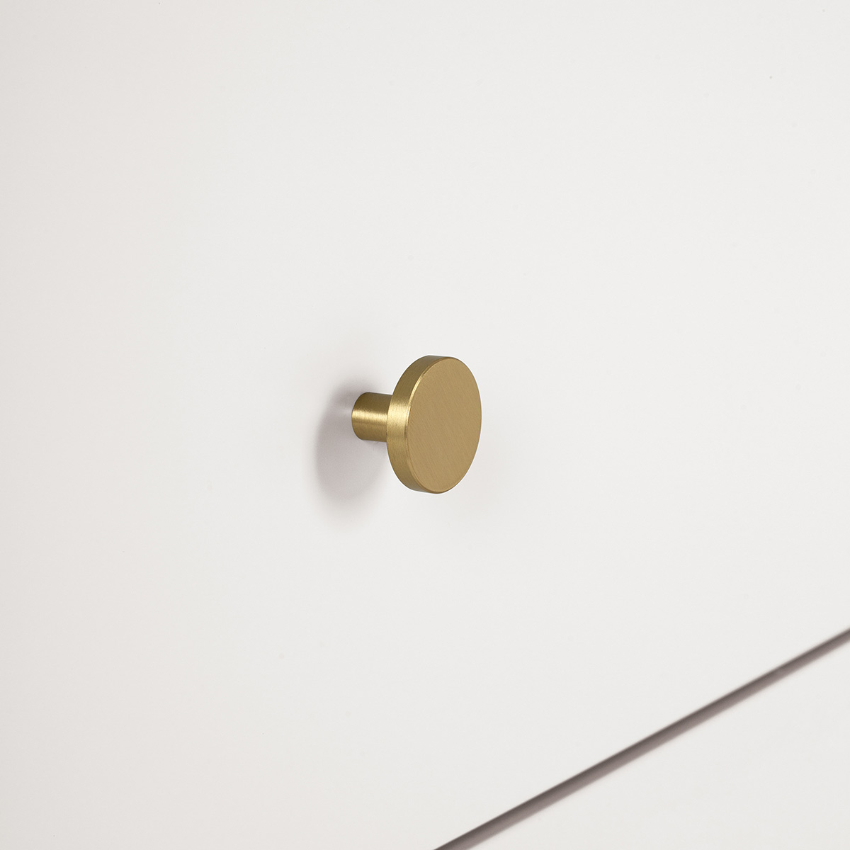 Cabinet Knob Mood - Brushed Brass