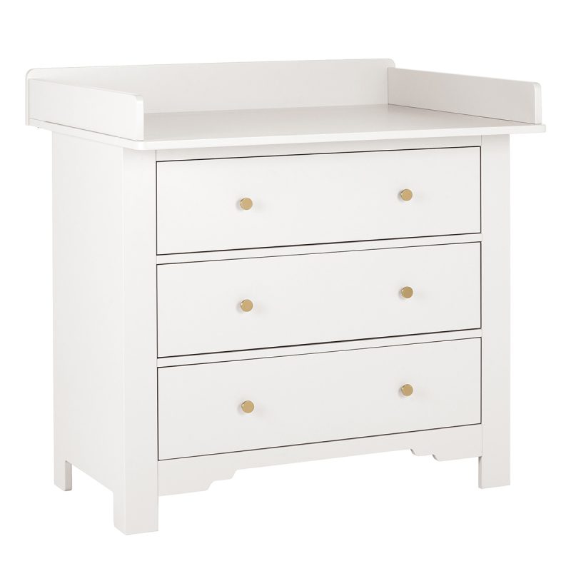 Montmartre White chest of drawers and changing table Maison Charlotte