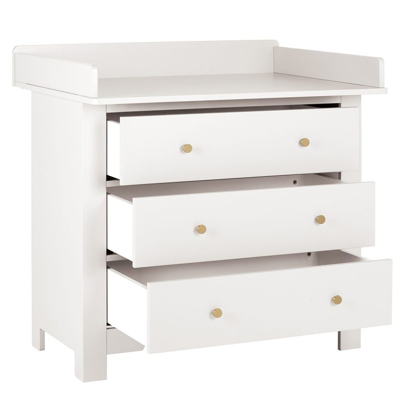 Montmartre White chest of drawers and changing table Maison Charlotte