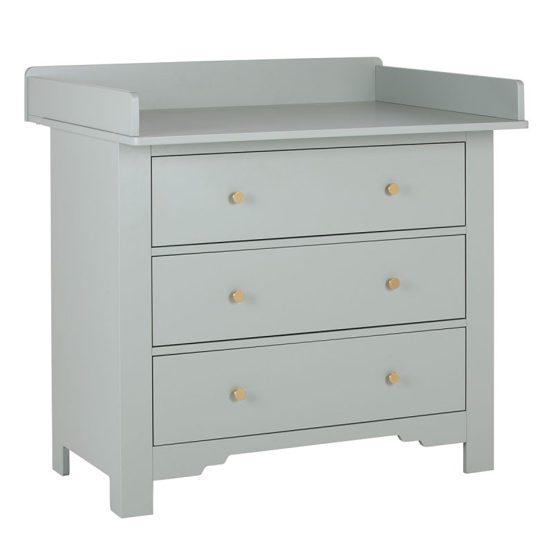 Montmartre Vert Sage chest of drawers and changing table Maison Charlotte